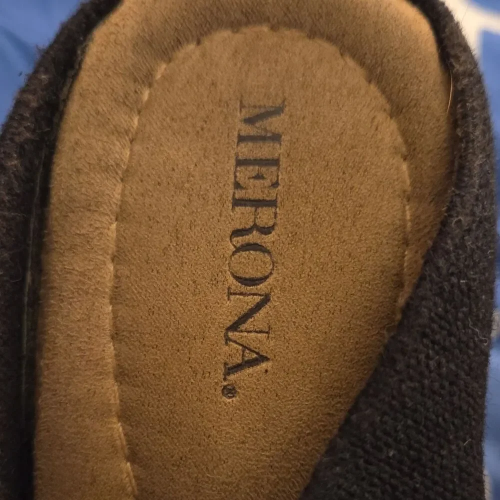 My Archives: Merona Black Cork Studded Wedge Sandals Slip On 2000s Platform 7.5